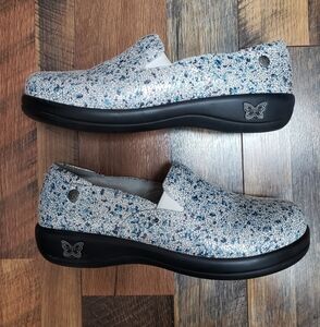 Alegria Keli Terrazzo Professional Clog Shoe, Size 40 Or 9.5